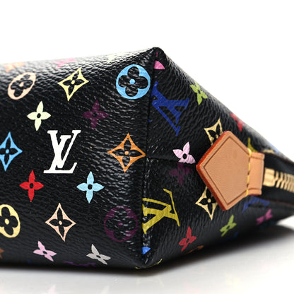 Louis Vuitton Monogram Multicolor Cosmetic Pouch Black Grenade 9 of 9