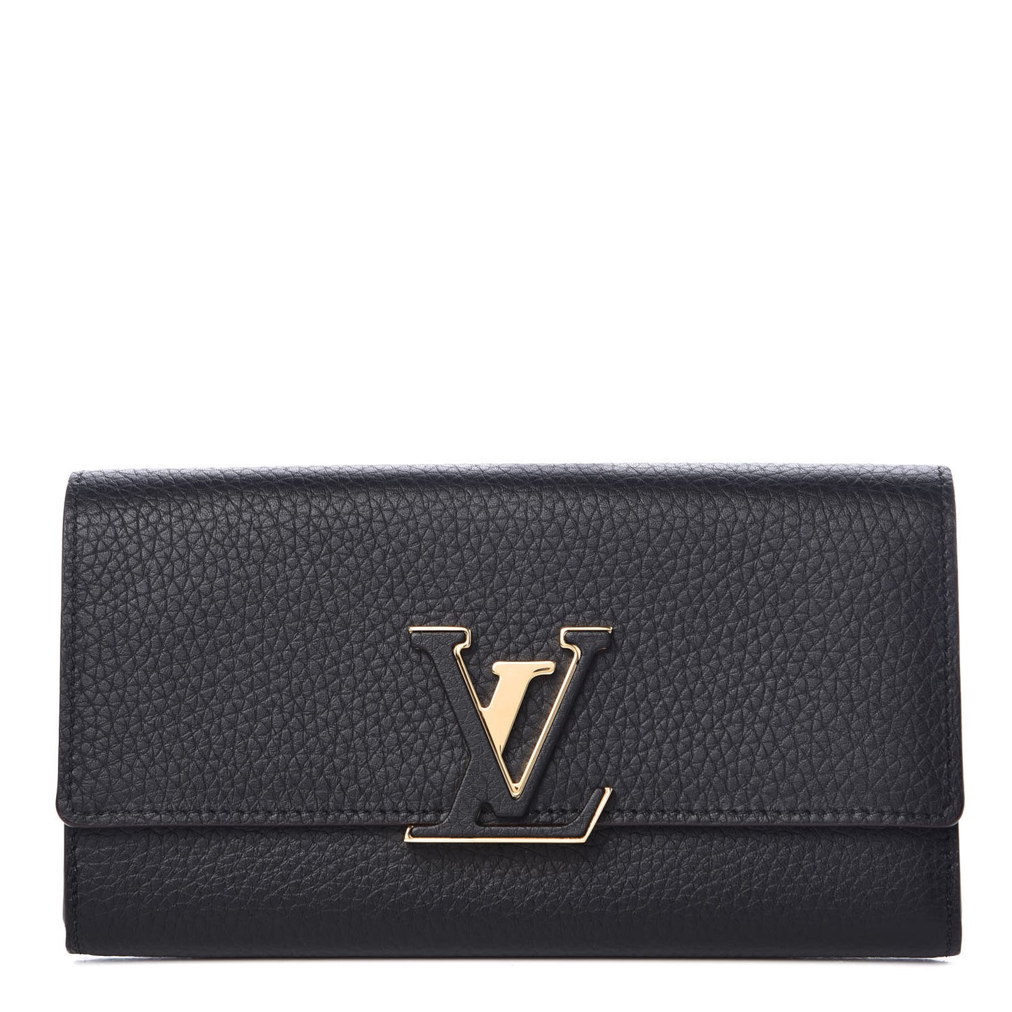 Taurillon Capucines Wallet Black