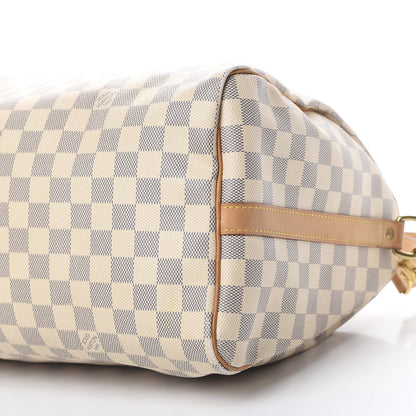 Louis Vuitton Damier Azur Speedy Bandouliere 35 9 of 17