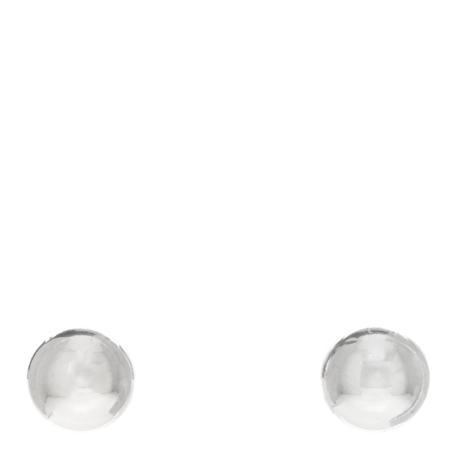 Tiffany Sterling Silver 10mm HardWear Ball Earrings 1 of 3