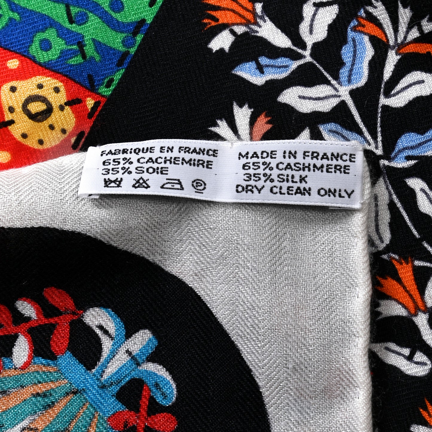 Cashmere Silk Pique Fleuri de Provence Shawl 140