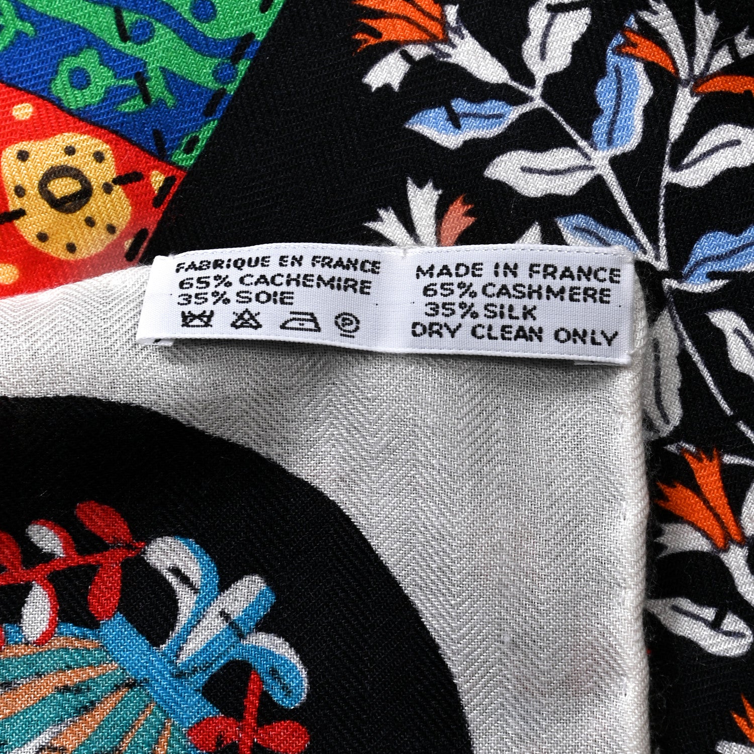 Hermes Cashmere Silk Pique Fleuri de Provence Shawl 140 2 of 5