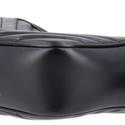 Saint Laurent Calfskin Matelasse Monogram Lou Camera Bag Black 10 of 10
