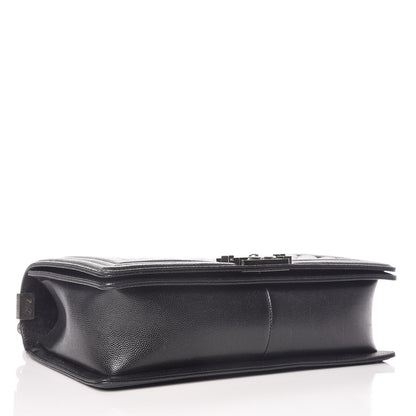 Chanel Caviar Quilted New Medium Boy Flap Black 4 of 13