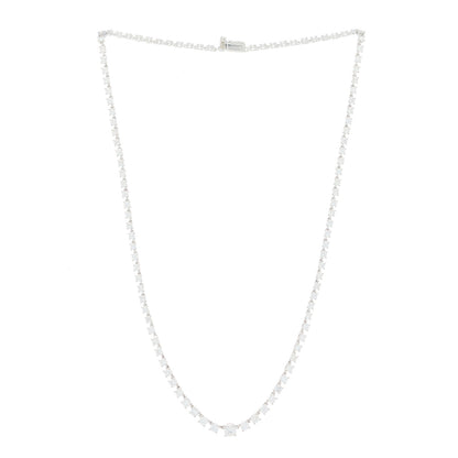 Anita Ko 18K White Gold Diamond Rope Choker Necklace 2 of 5