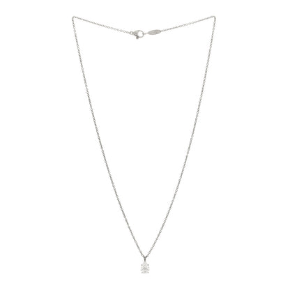 Harry Winston Platinum Diamond 1.01ct Pear Solitaire Pendant Necklace 3 of 5