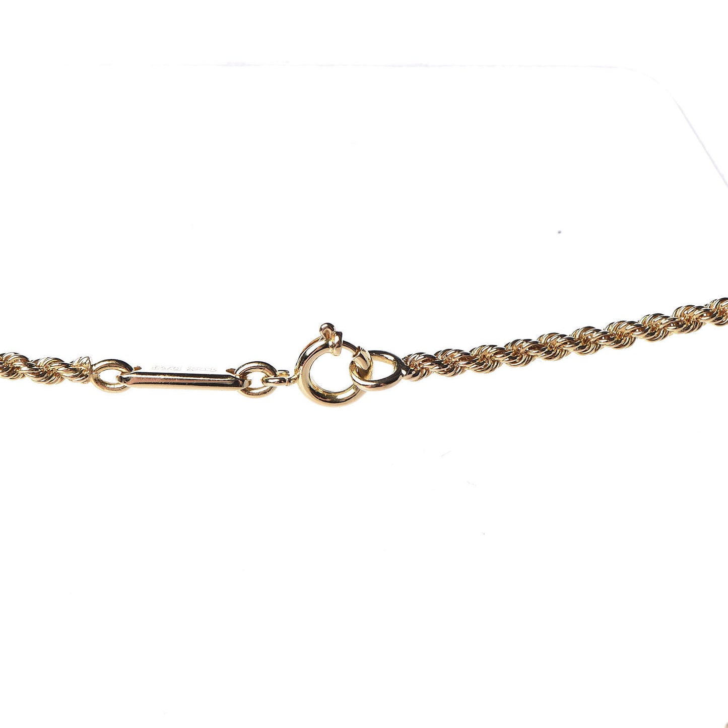 18K Yellow Gold Diamond Emerald Happy Diamonds Pendant Necklace