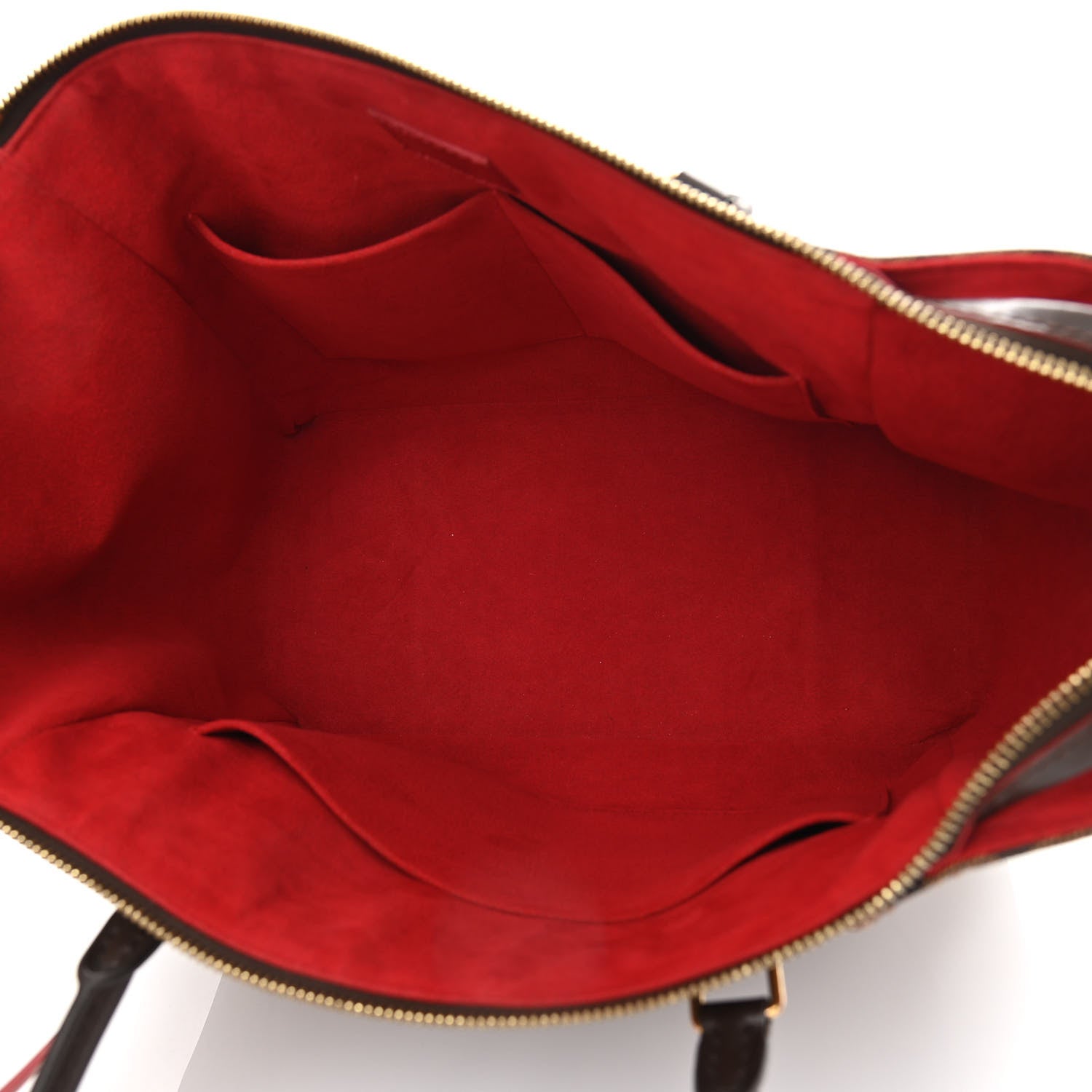 Louis Vuitton Damier Ebene Caissa Tote MM Cherry 4 of 9