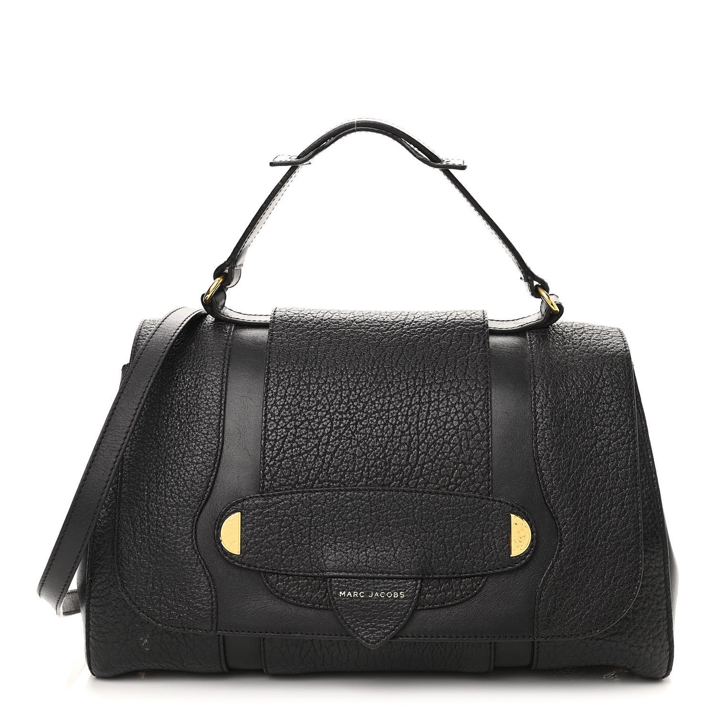 Calfskin Thompson Satchel Black