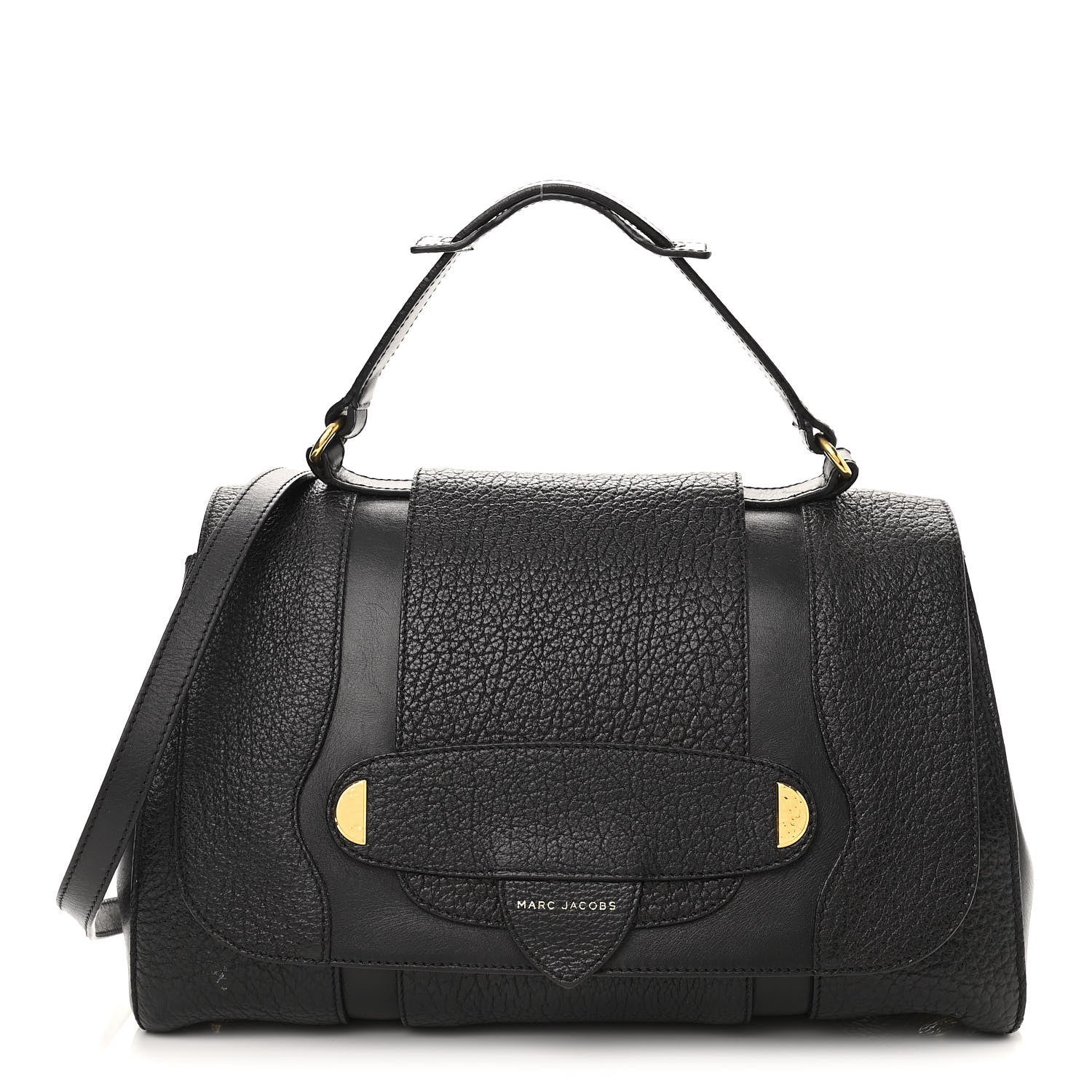 Marc Jacobs Calfskin Thompson Satchel Black 1 of 16
