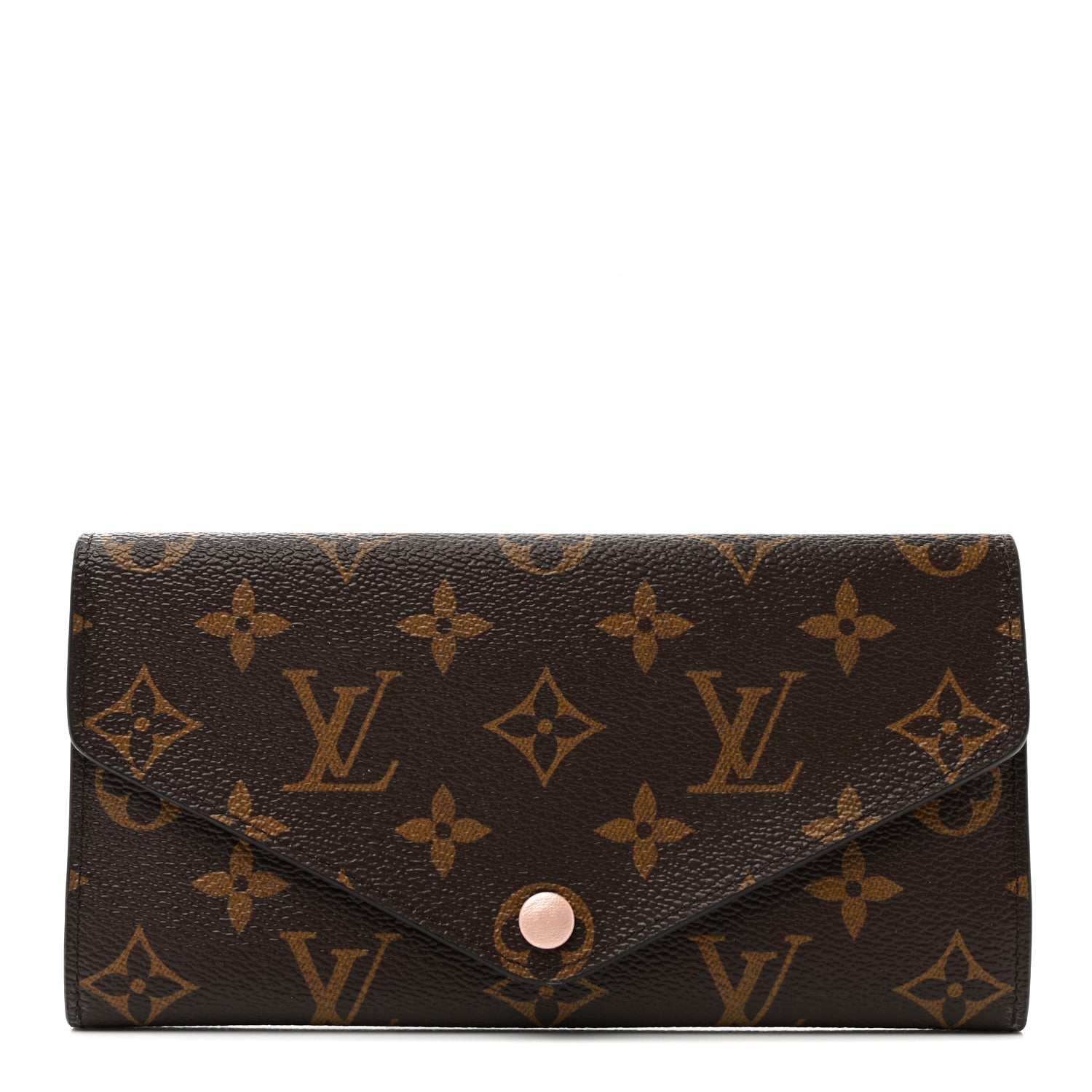 Louis Vuitton Monogram Josephine Wallet Rose Nacre 2 of 11