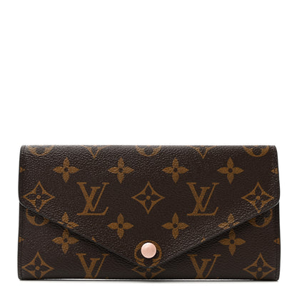 Louis Vuitton Monogram Josephine Wallet Rose Nacre 2 of 11