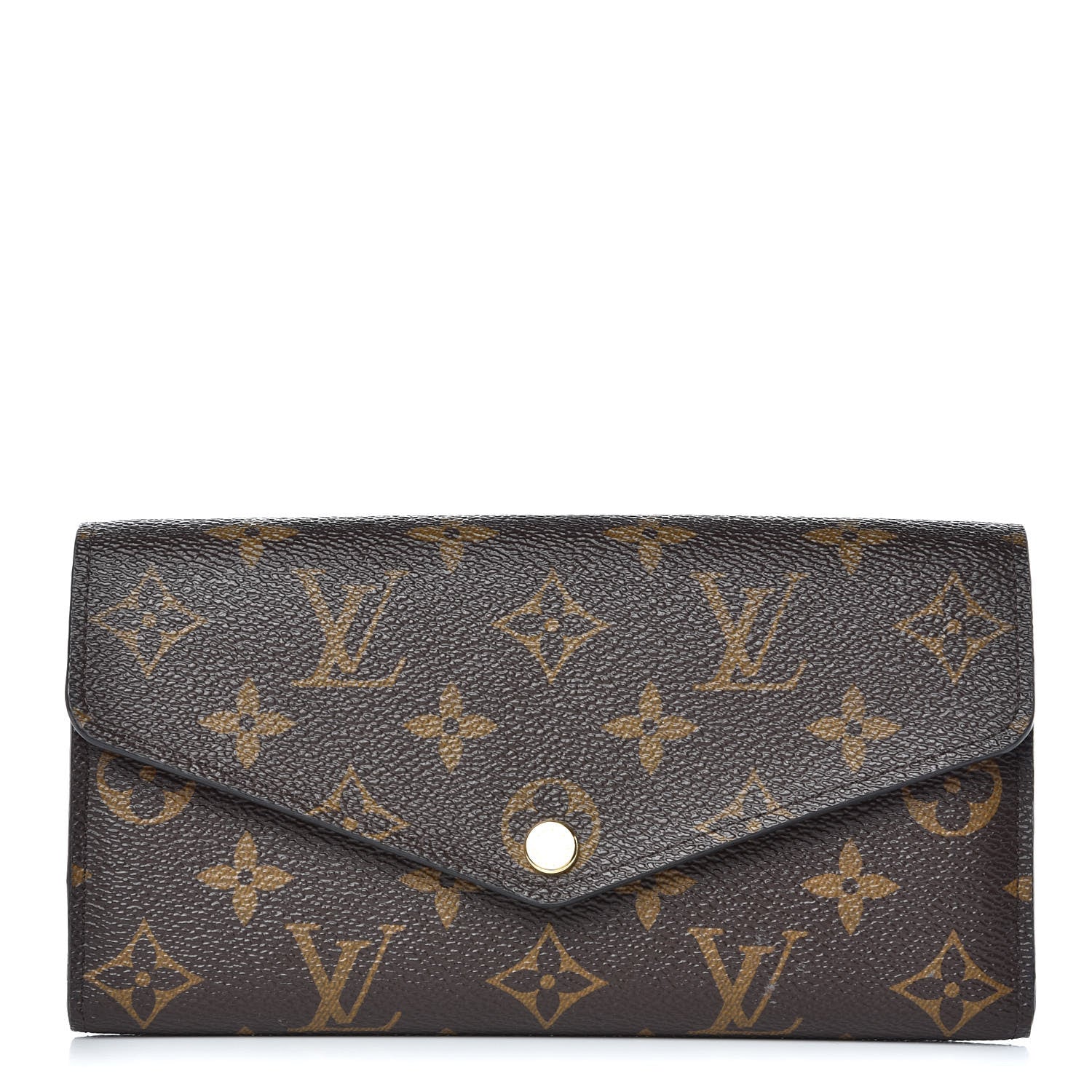 Louis Vuitton Monogram Sarah Wallet NM Coquelicot 1 of 7