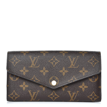 Louis Vuitton Monogram Sarah Wallet NM Coquelicot 1 of 7