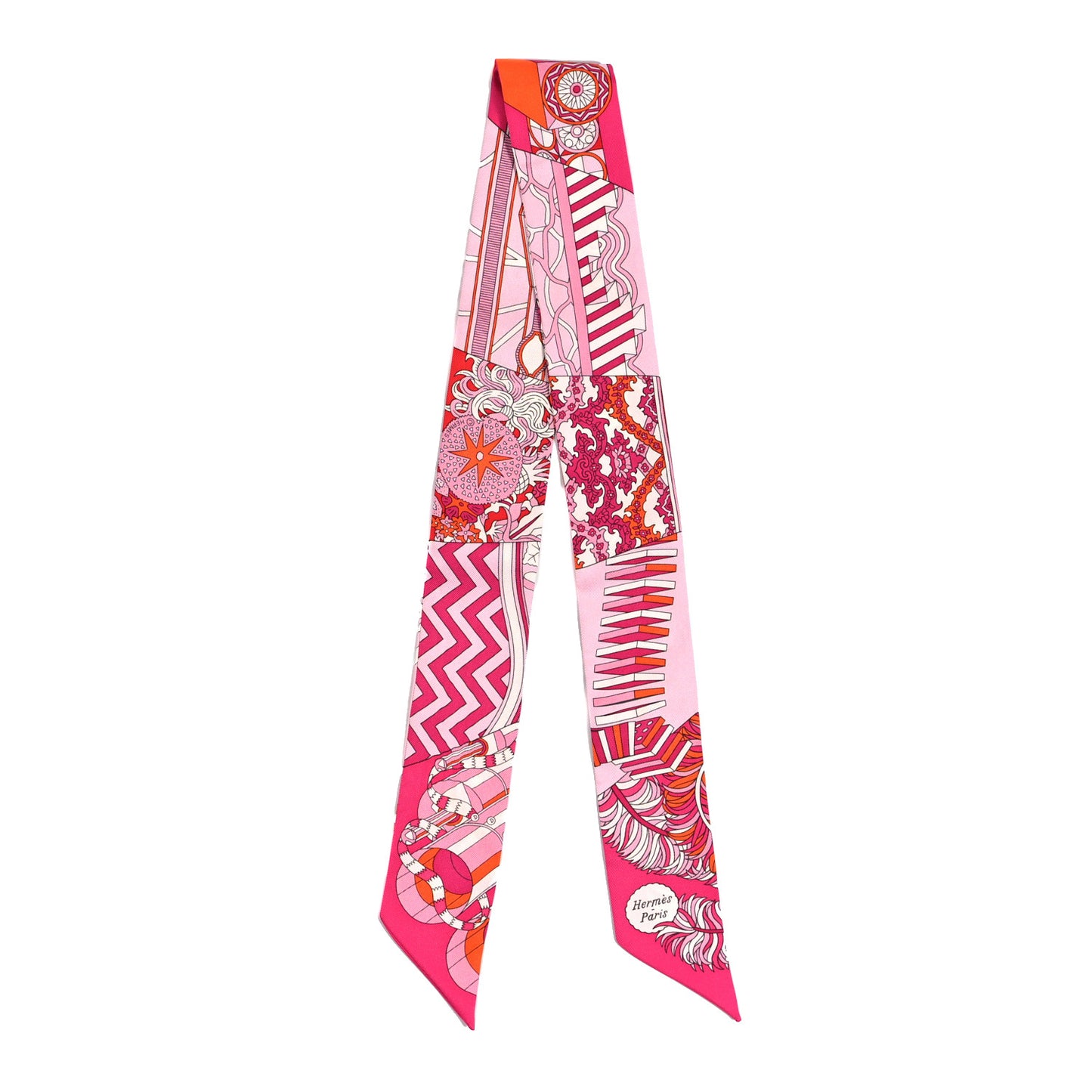 Silk De l'Ombrelle Aux Duels Twilly Fuchsia Rose Pale
