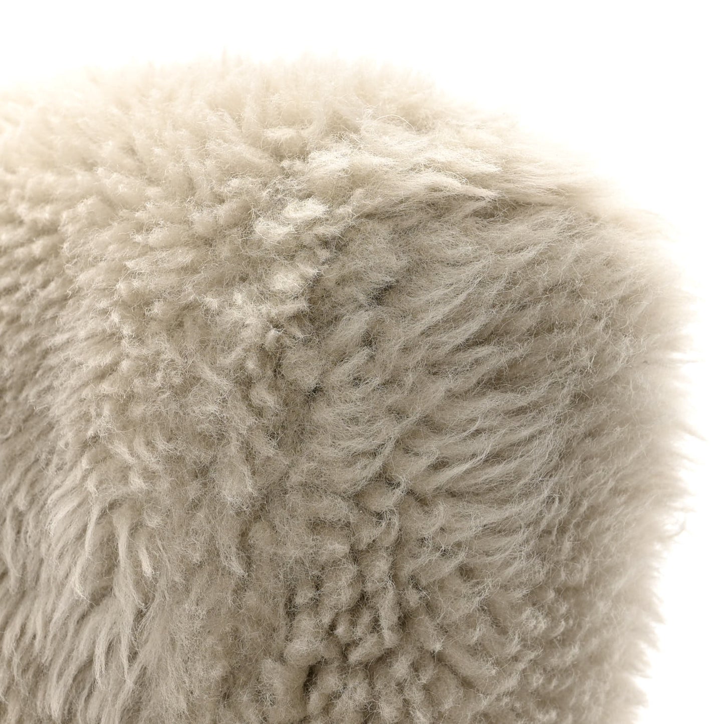 Shearling Medium Monogram Kate Satchel Grey