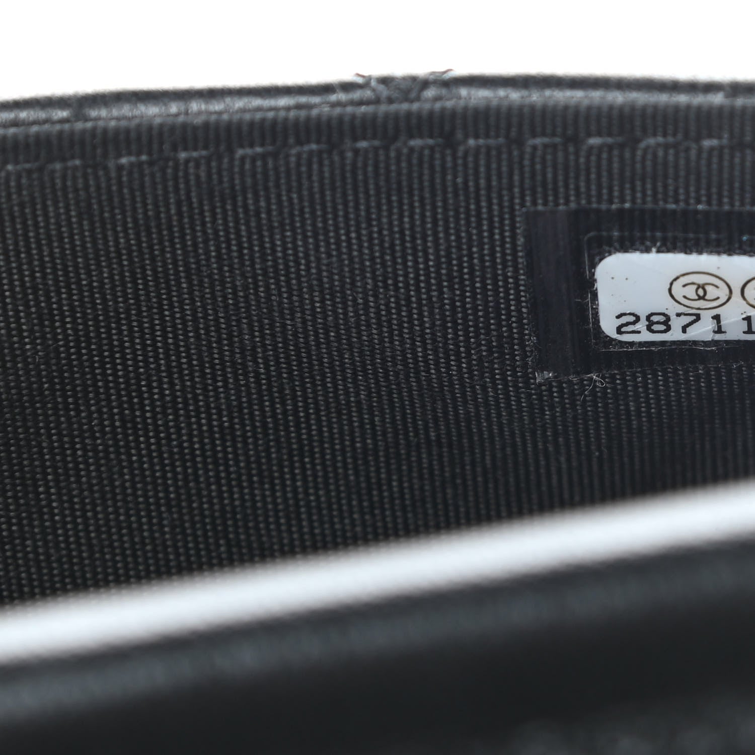 Chanel Lambskin Quilted CC Phone Holder Black 8 of 12