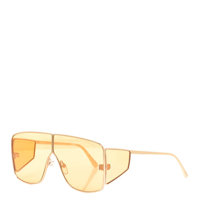 Tom Ford Square Spector Sunglasses TF 708 Gold 1 of 6