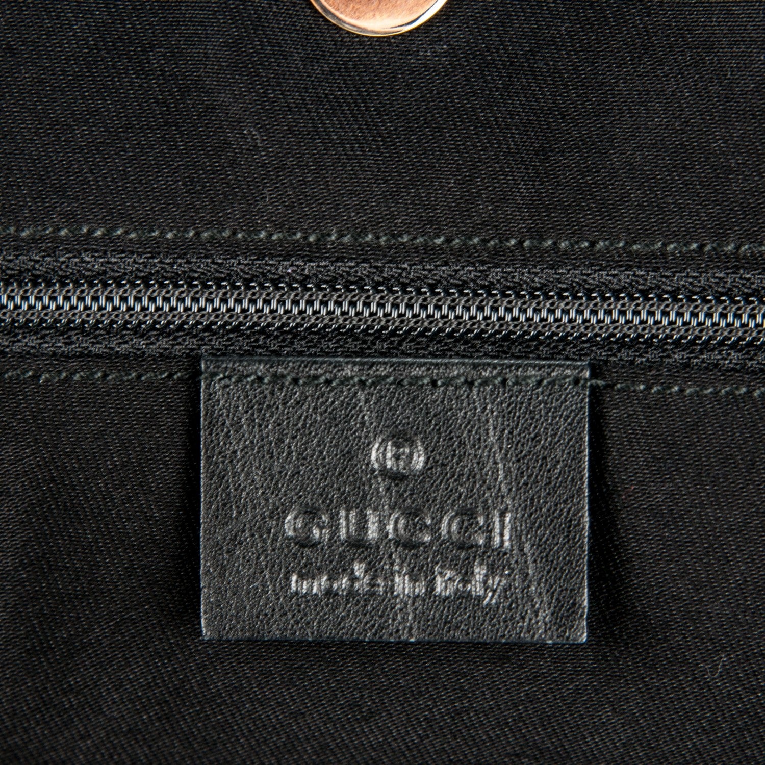Gucci Monogram Medium New Britt Tote Black 6 of 7