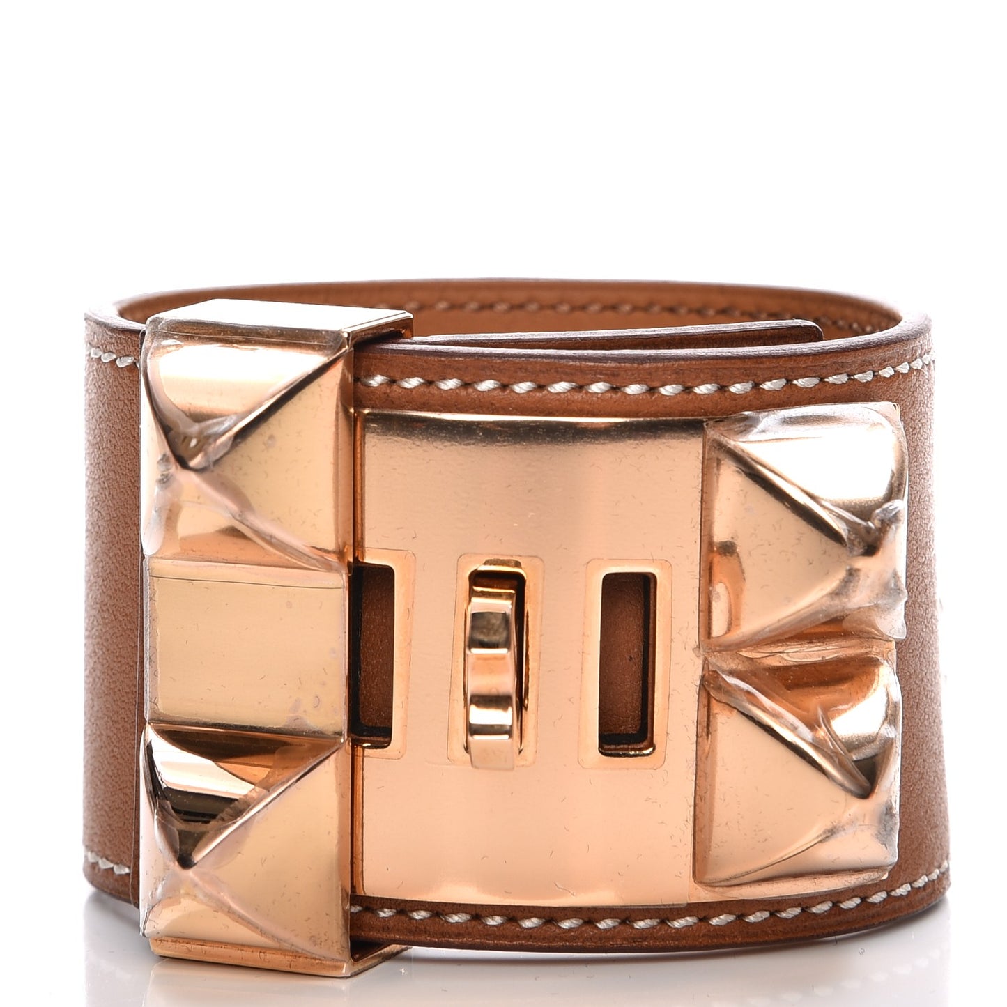 Barenia Collier de Chien CDC Bracelet S Fauve