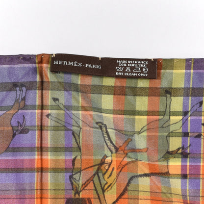 Hermes Silk Pani La Shar Pawnee Scarf 6 of 6