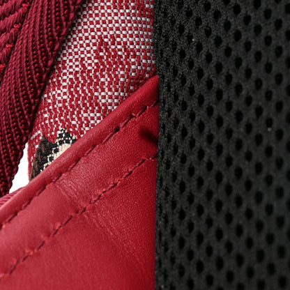 MCM Vintage Jacquard Monogram Mini Backpack Red 16 of 16