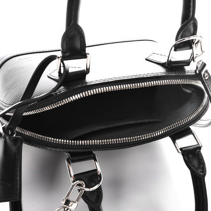 Louis Vuitton Epi Alma BB Black 6 of 9