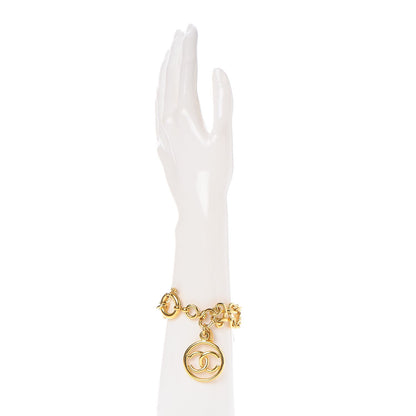 Chanel CC Chain Bracelet Gold 2 of 5