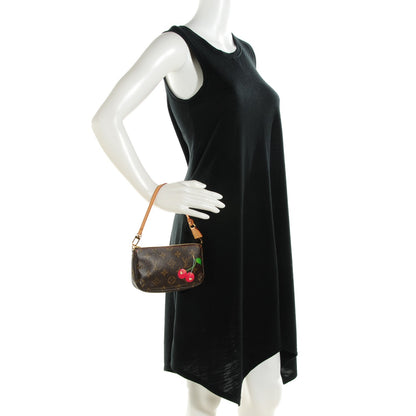 Louis Vuitton Monogram Cerises Mini Pochette Accessories 2 of 13