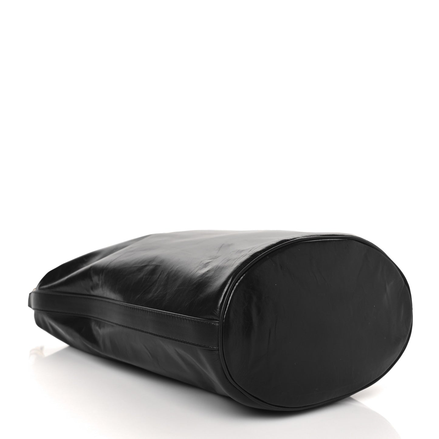 Calfskin Knot Hobo Black