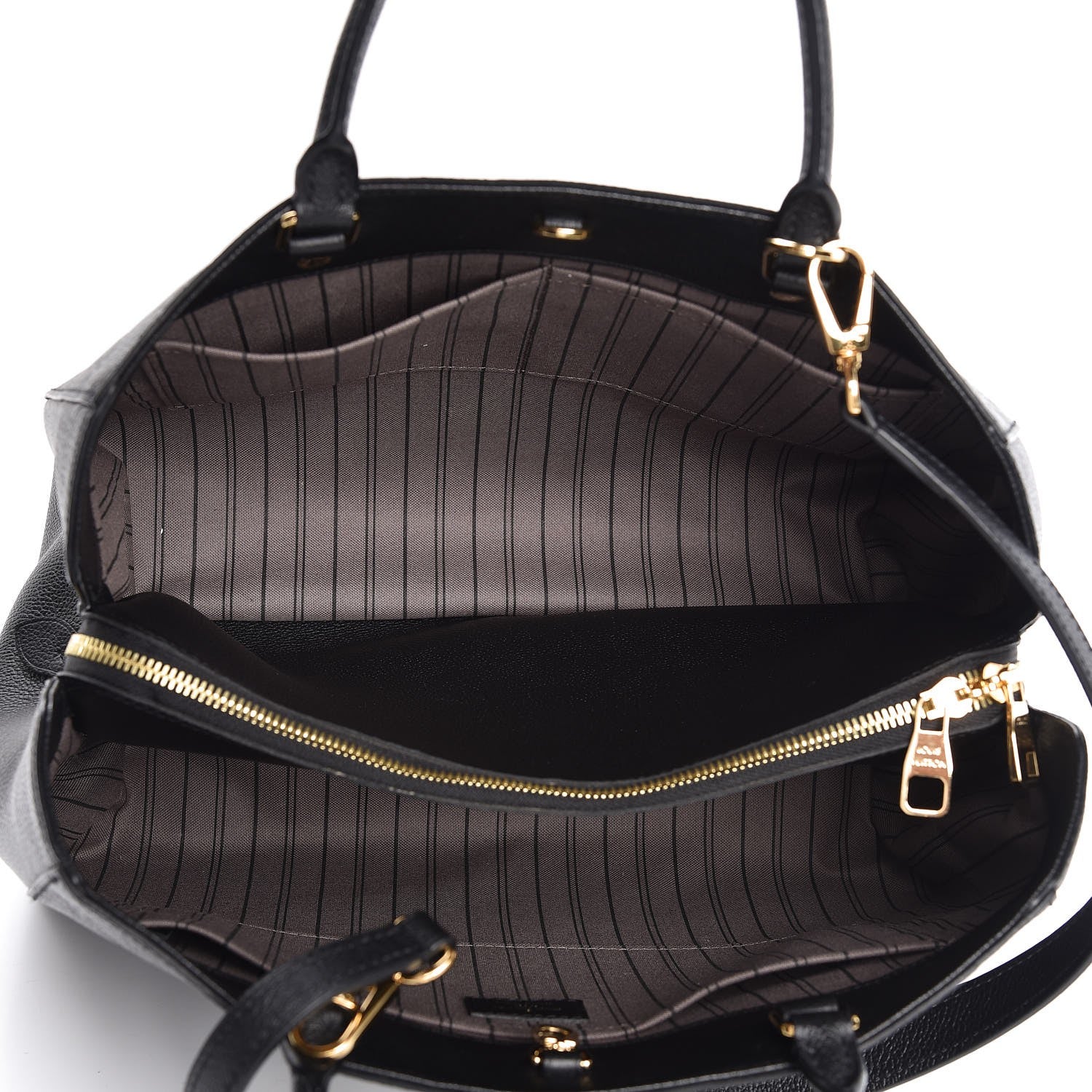 Louis Vuitton Empreinte Montaigne GM Black 7 of 9