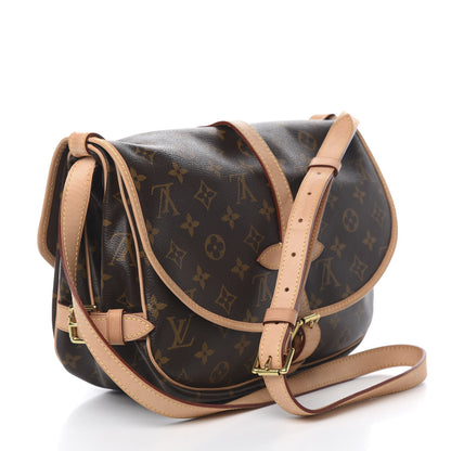 Louis Vuitton Monogram Saumur MM 2 of 11