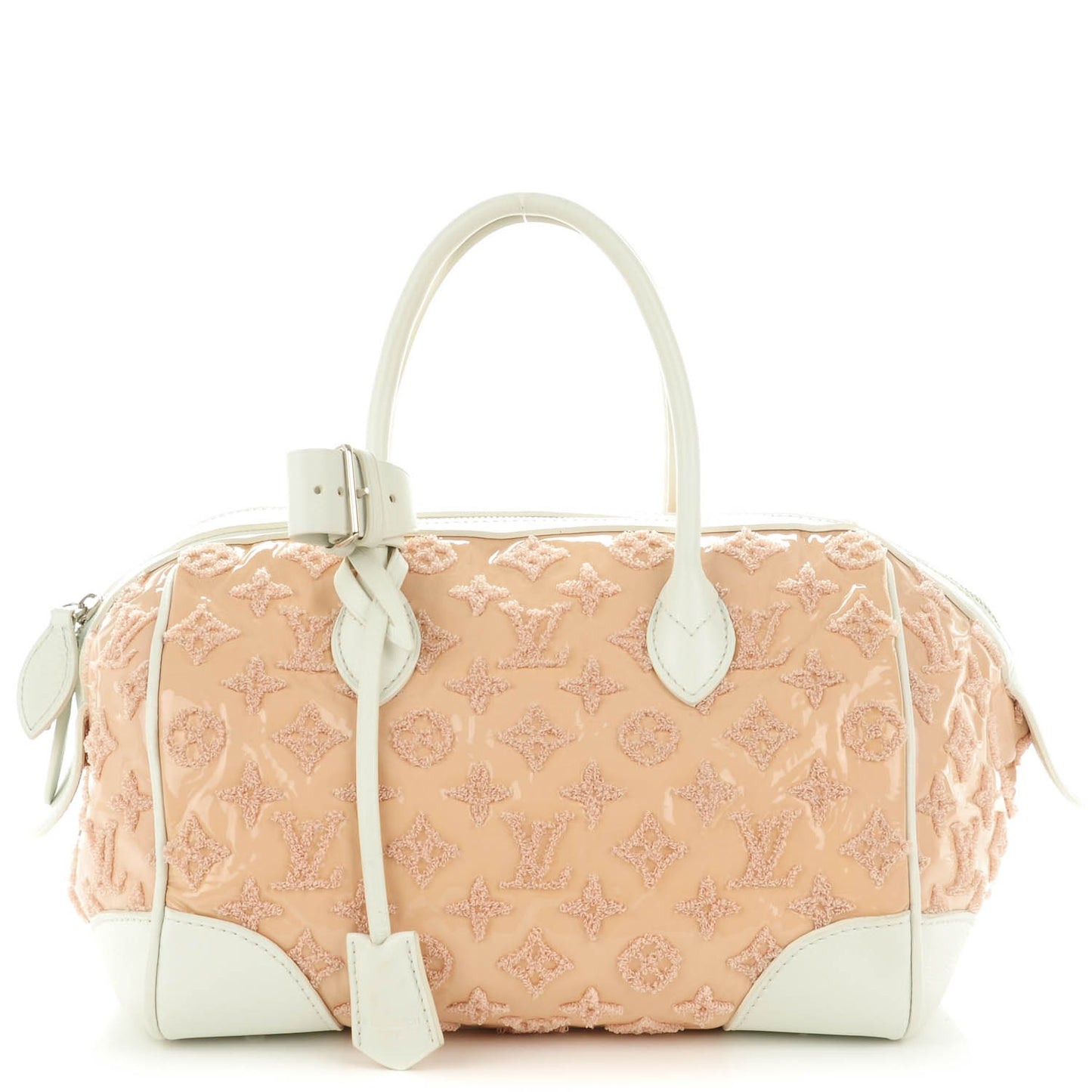 Monogram Bouclettes Speedy Round Rose