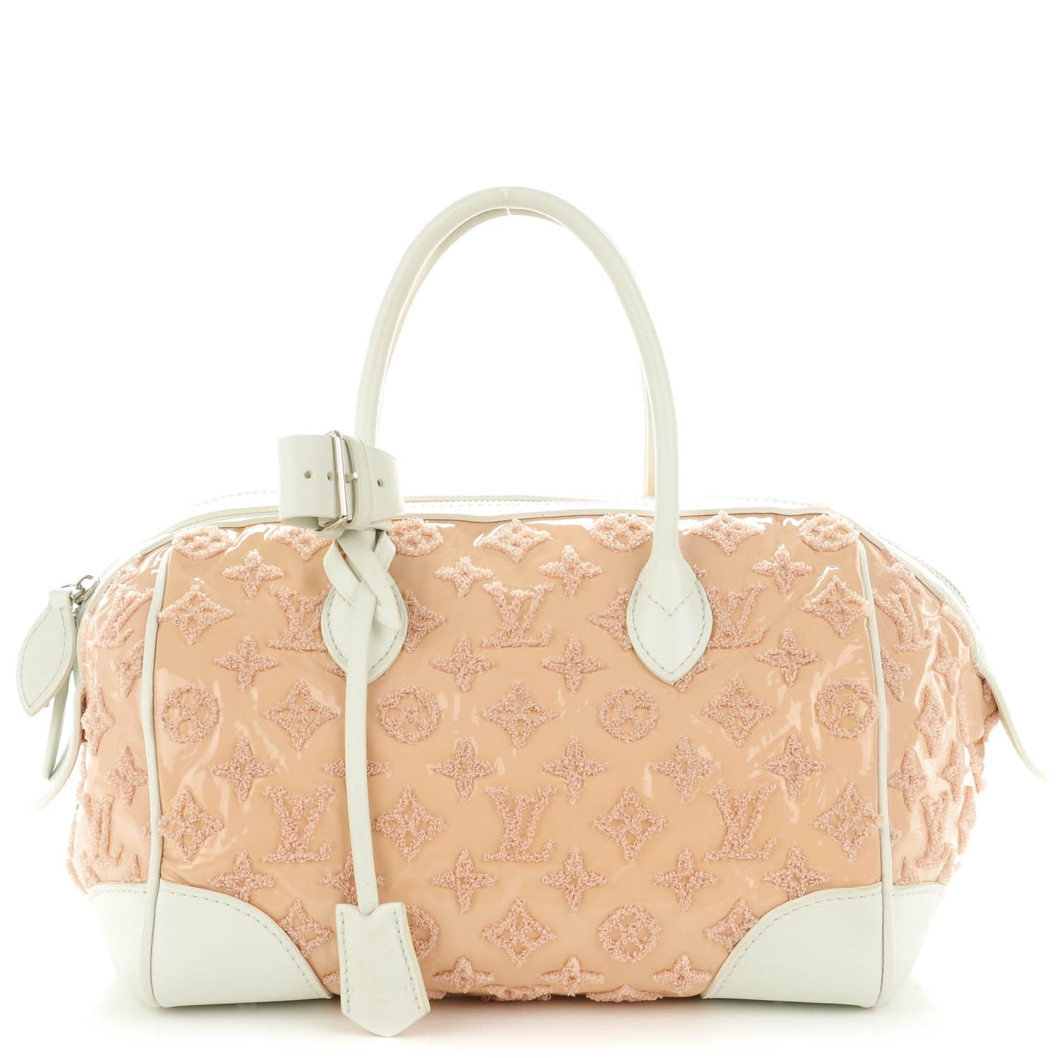 Louis Vuitton Monogram Bouclettes Speedy Round Rose 1 of 6