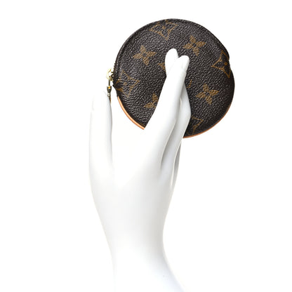 Louis Vuitton Monogram Round Coin Purse 2 of 10