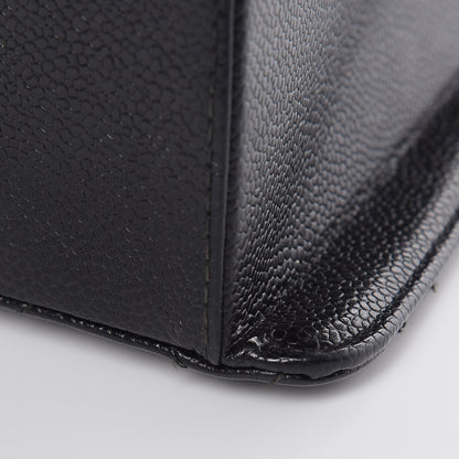 Chanel Caviar Quilted Flap Shoulder Bag Black 12 of 17