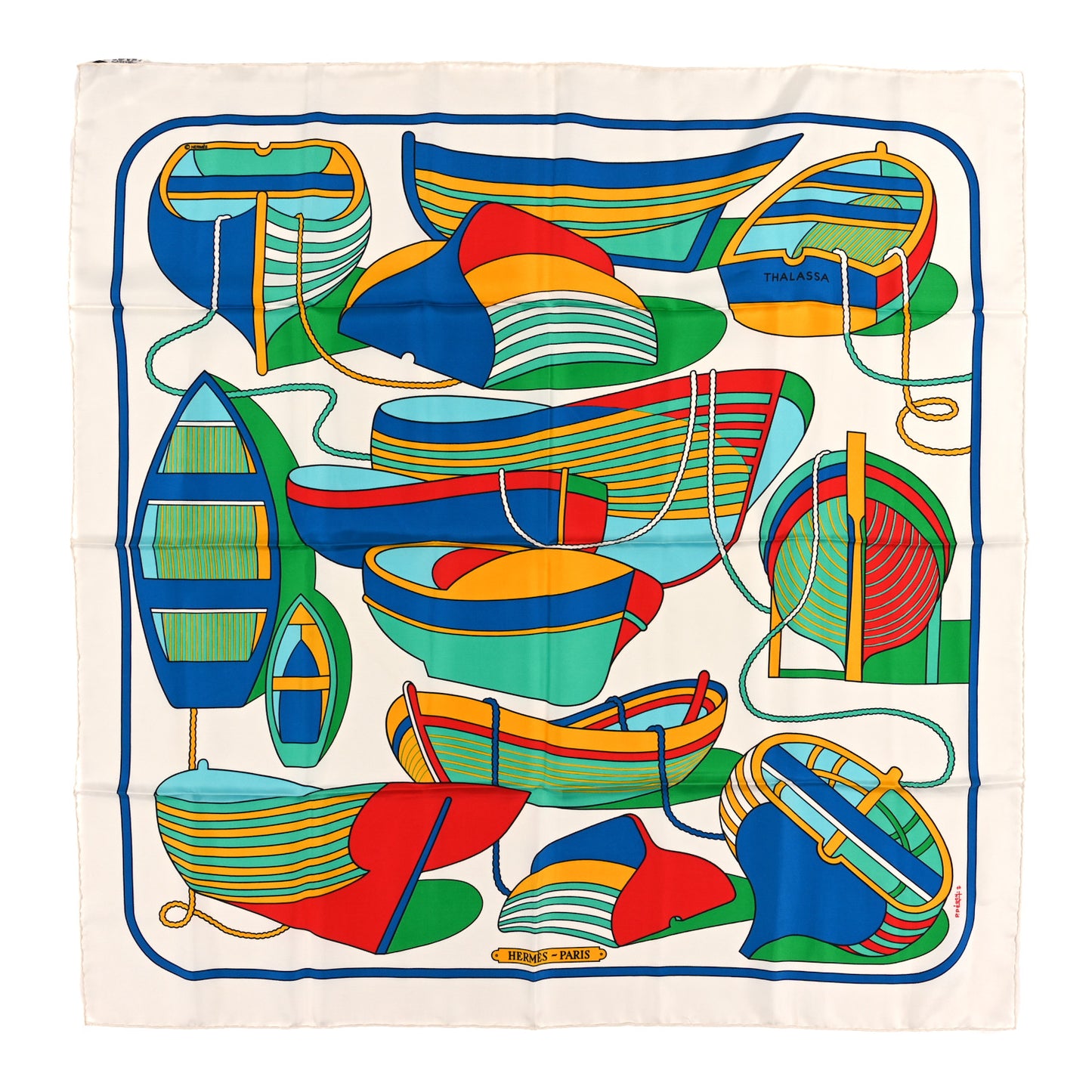 Silk Thalassa Scarf 90