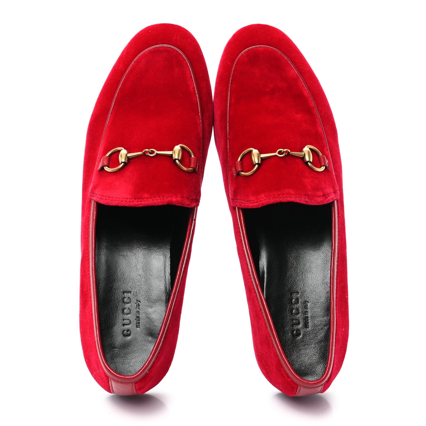 Velvet Horsebit Womens Jordaan Loafers 37 Hibiscus Red