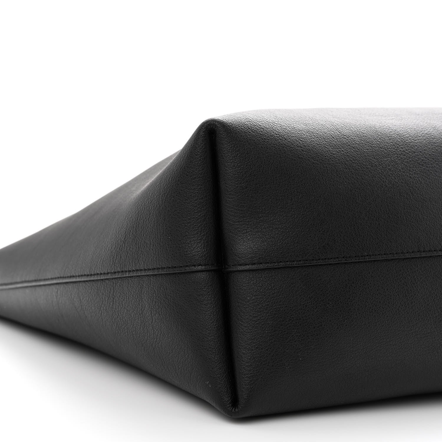 Saint Laurent Calfskin Large Shopping Tote Black 9 of 18