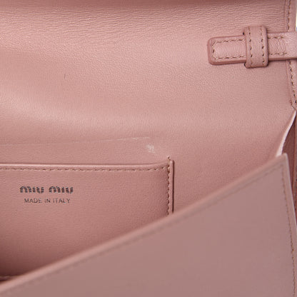 Miu Miu Nappa Matelasse Crossbody Orchidea 9 of 11