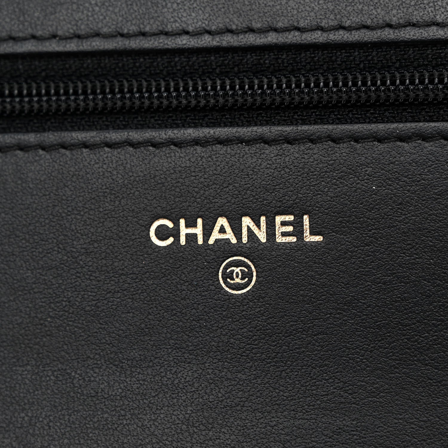 Chanel Caviar Quilted Boy Wallet On Chain WOC Black 6 of 12