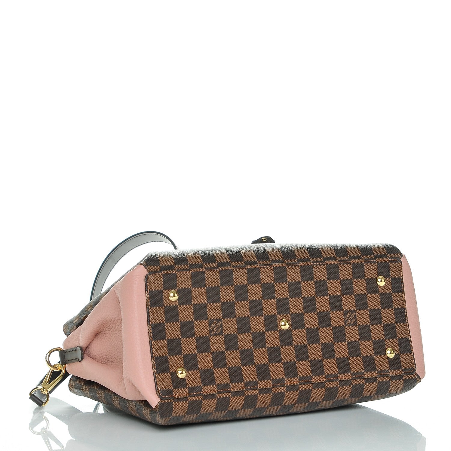 Louis Vuitton Cuir Taurillon Damier Ebene Normandy Magnolia 4 of 6