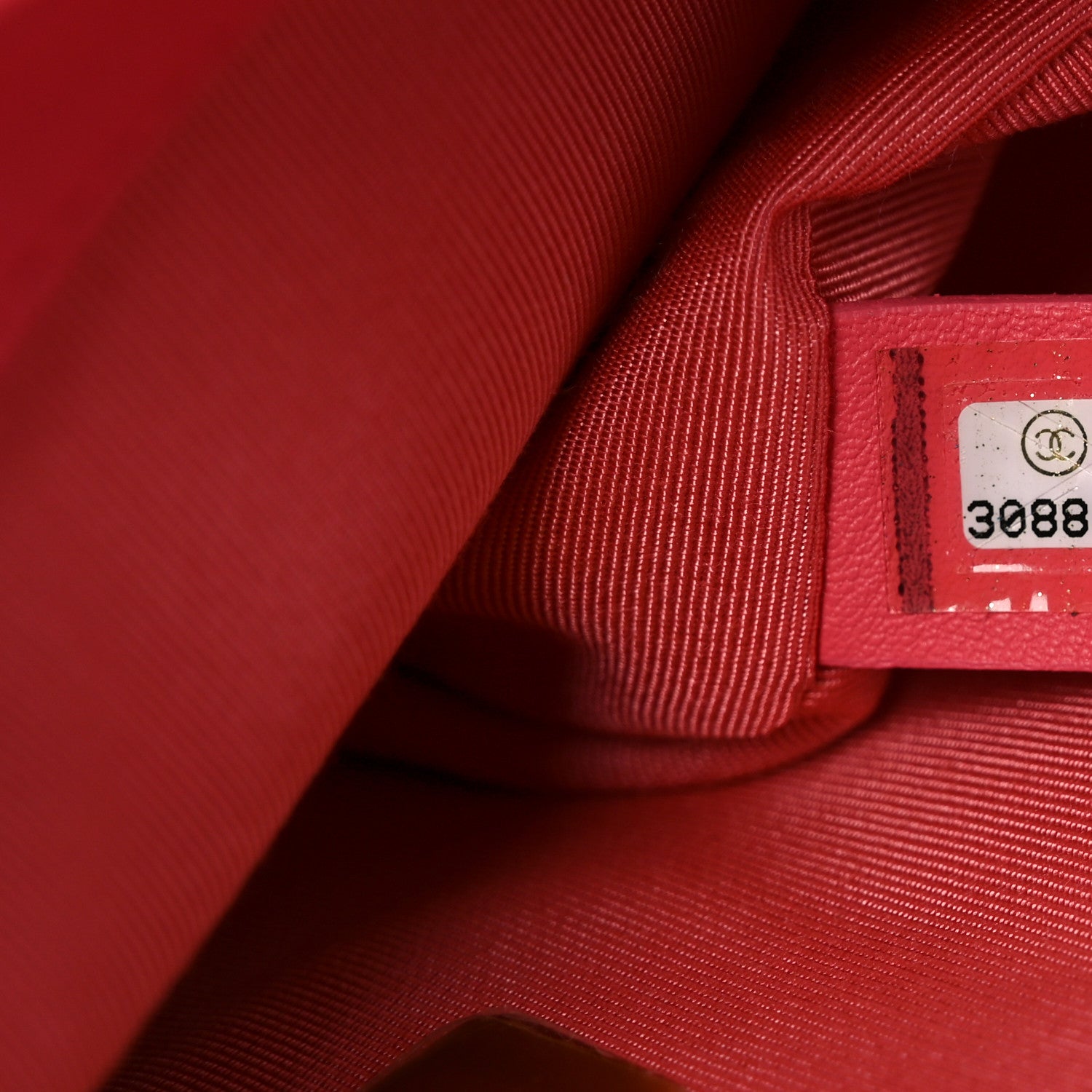 Chanel Sequin Quilted Medium Chanel 19 Flap Coral 7 of 10