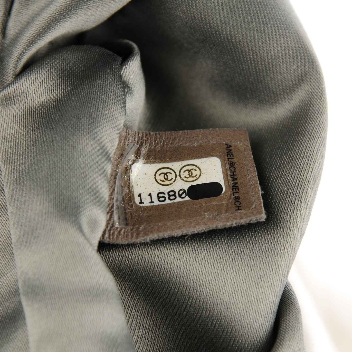 Lambskin Quilted Envelope Flap White