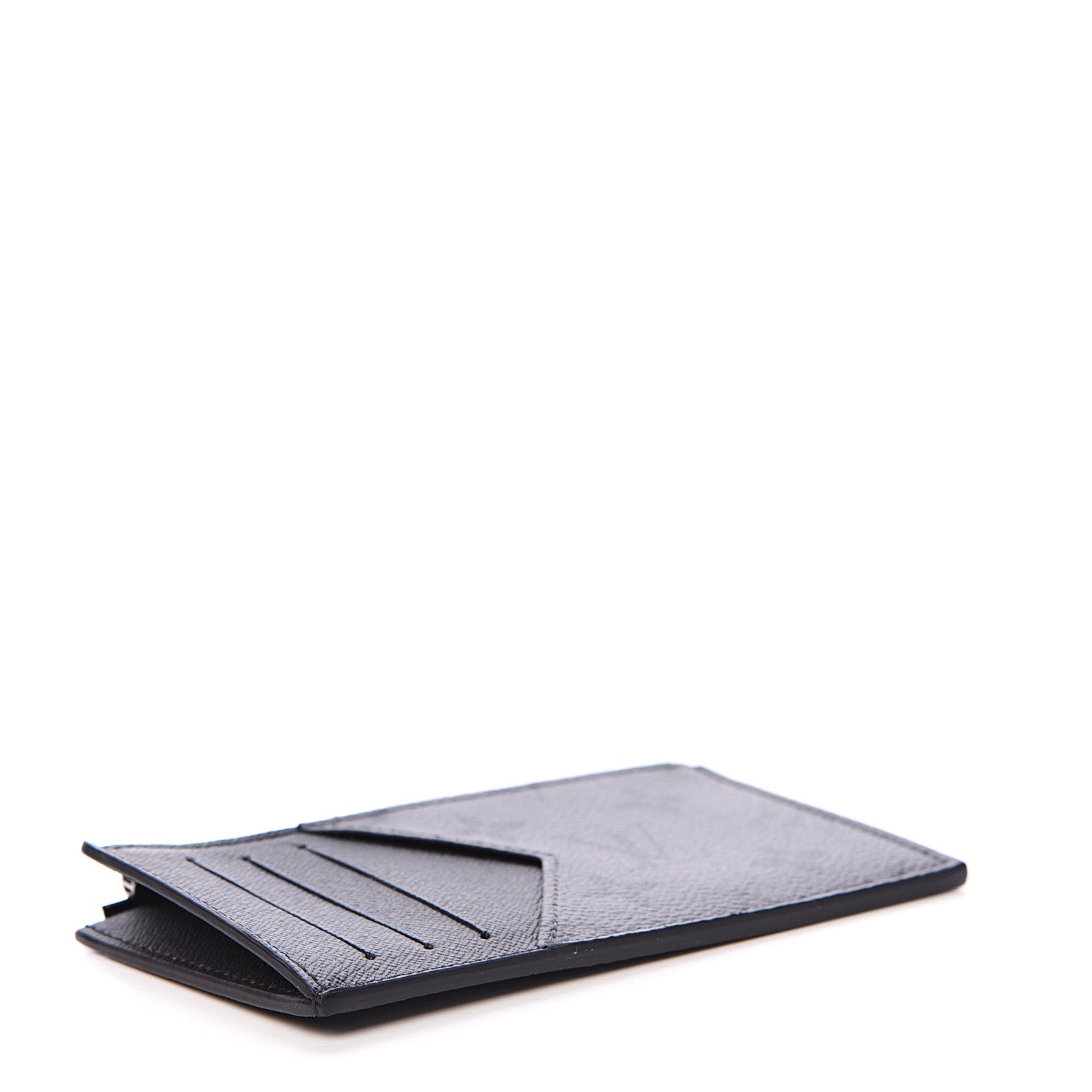 Louis Vuitton Reverse Monogram Eclipse Taiga Coin Card Holder 3 of 7