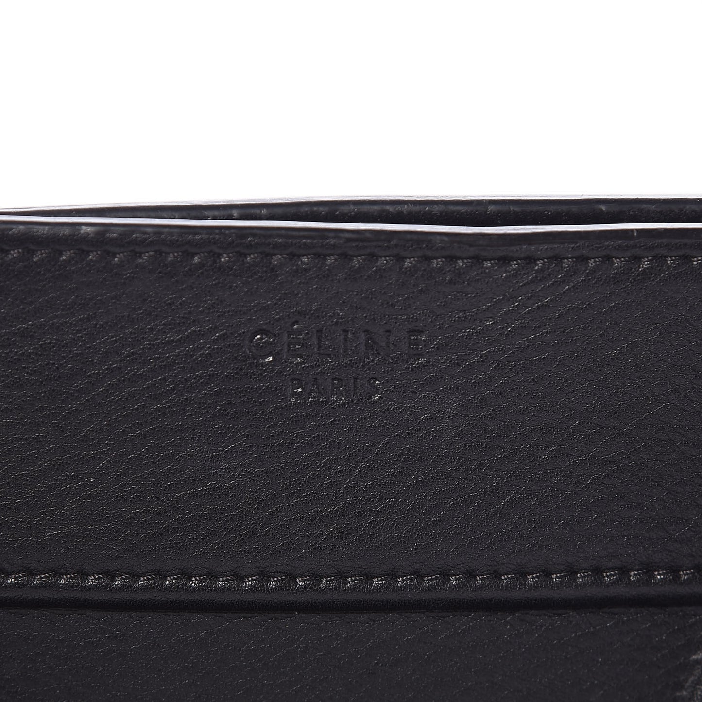 Supple Calfskin Medium Phantom Luggage Black