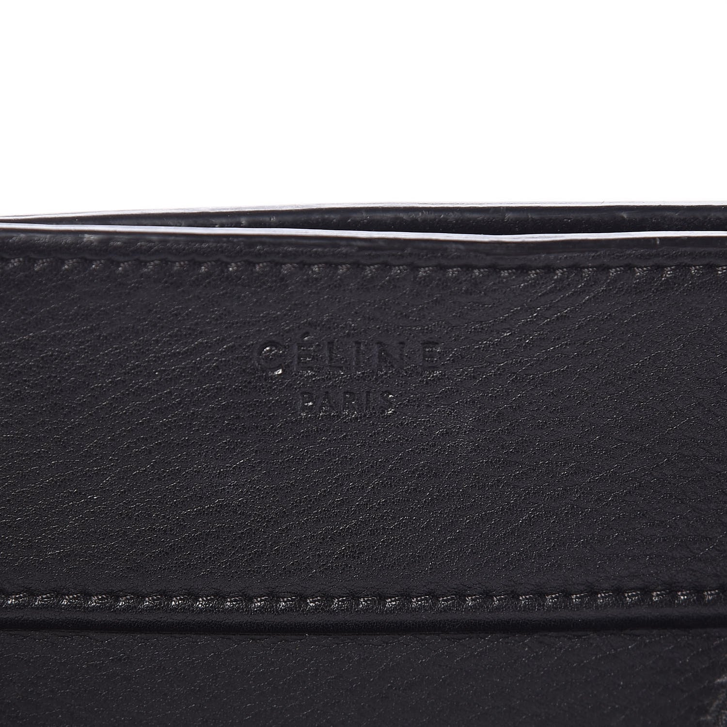 Celine Supple Calfskin Medium Phantom Luggage Black 7 of 19