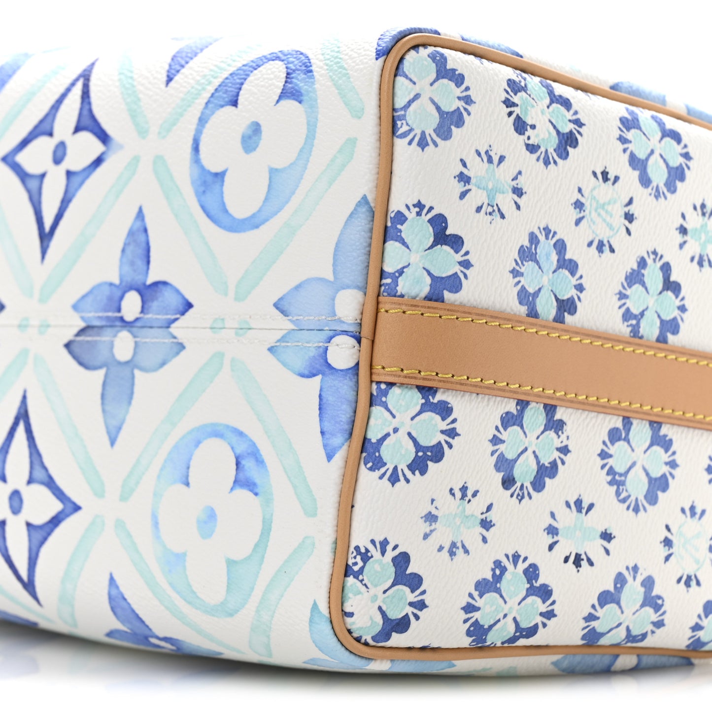Monogram Tiles By The Pool Speedy Bandouliere 25 Lagoon Blue