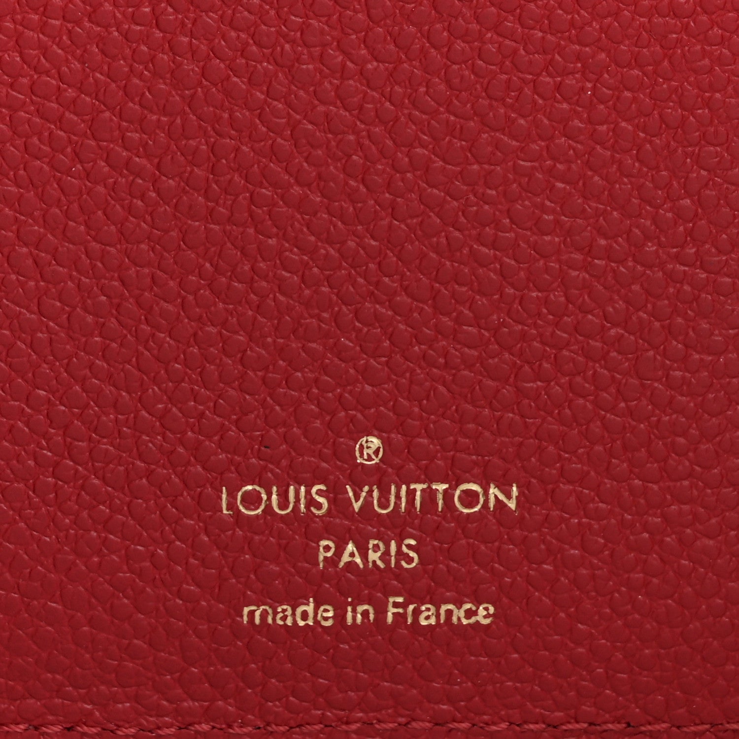Louis Vuitton Empreinte Victorine Wallet Scarlet 6 of 12