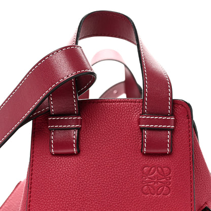 Loewe Grained Calfskin Medium Hammock Shoulder Bag Raspberry 7 of 9